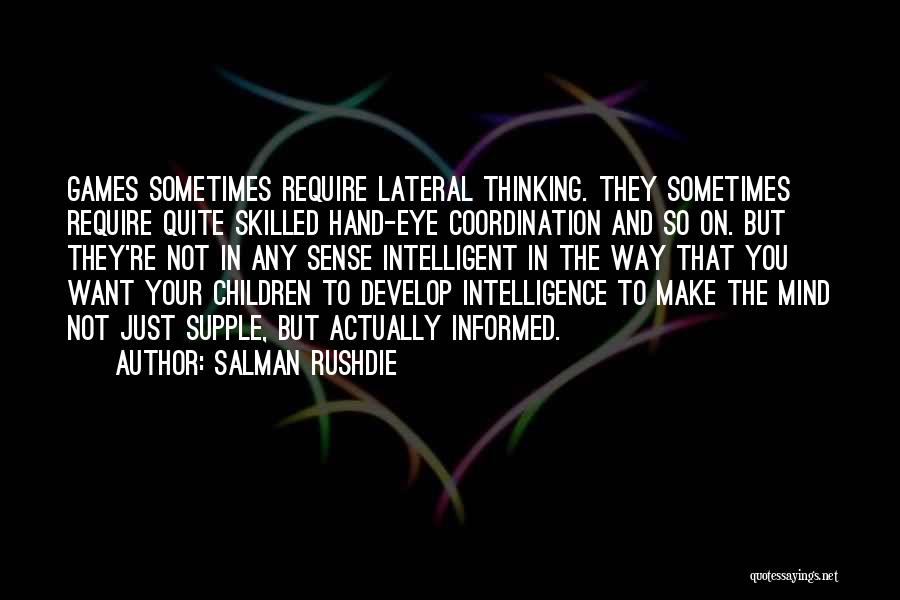 Coordination Quotes By Salman Rushdie