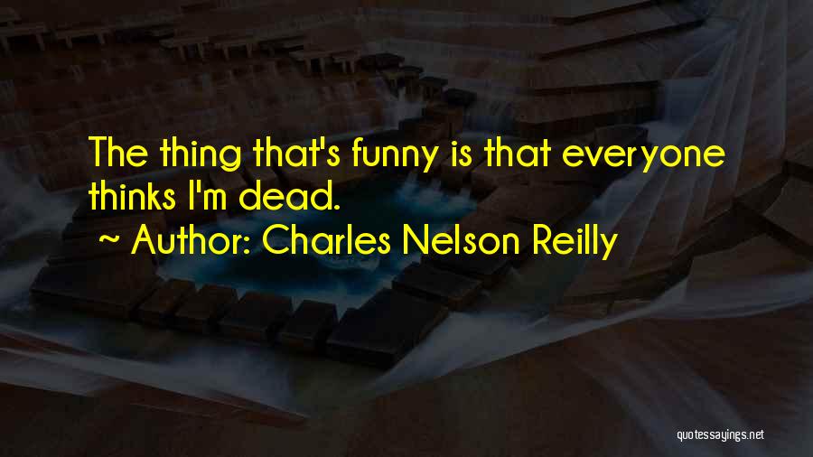 Cop Out Funny Quotes By Charles Nelson Reilly