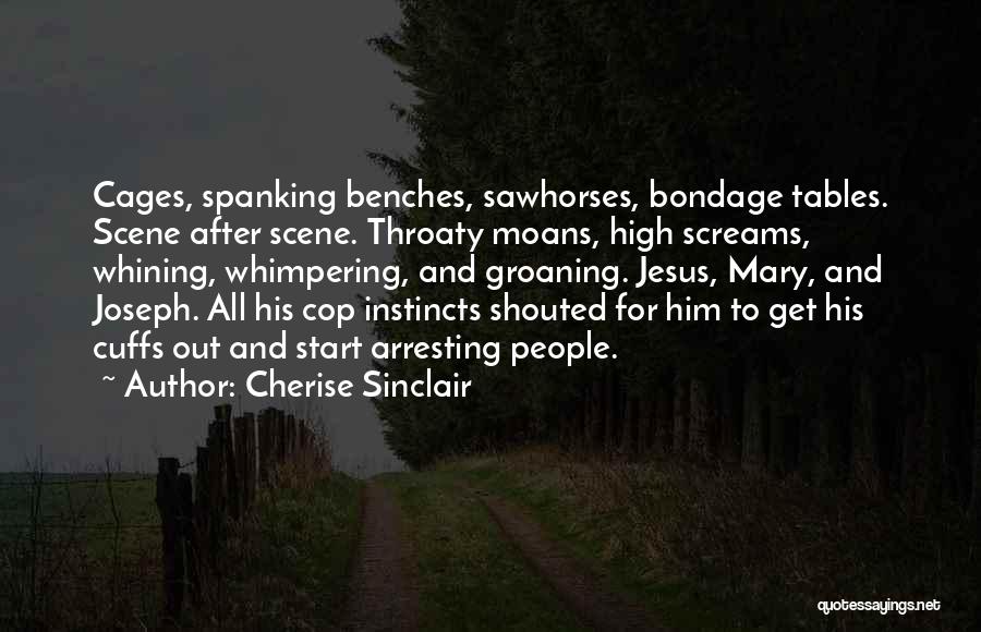Cop Out Funny Quotes By Cherise Sinclair