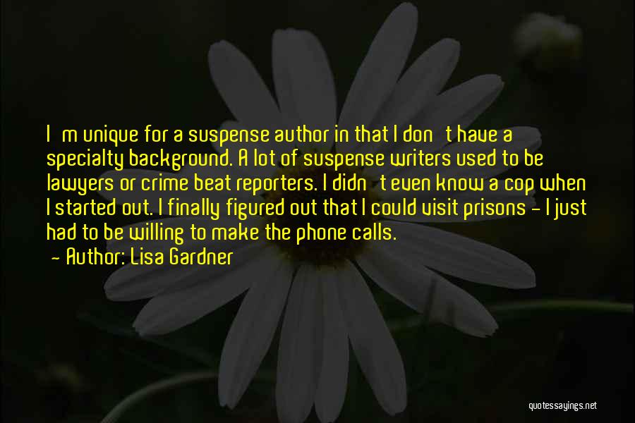 Cop Out Quotes By Lisa Gardner