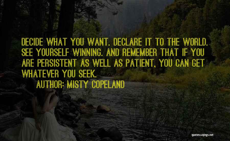 Copeland Quotes By Misty Copeland