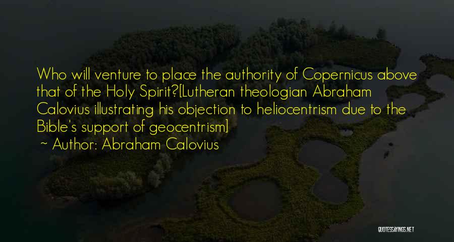 Copernicus Quotes By Abraham Calovius