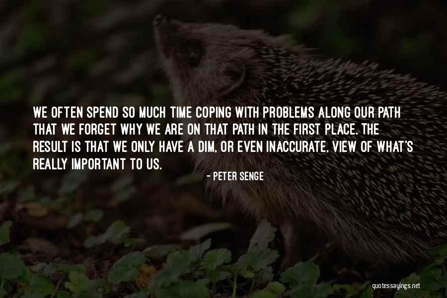 Coping Up With Problems Quotes By Peter Senge