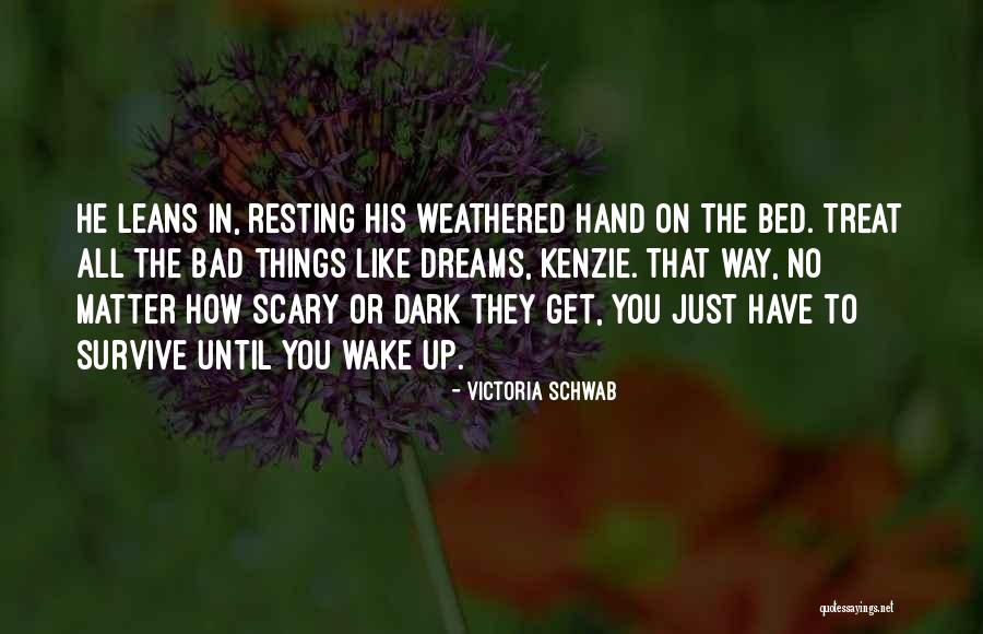 Coping Up With Problems Quotes By Victoria Schwab