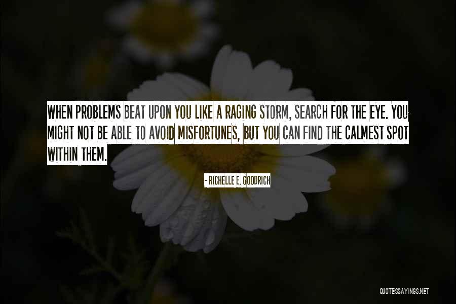 Coping With Problems Quotes By Richelle E. Goodrich