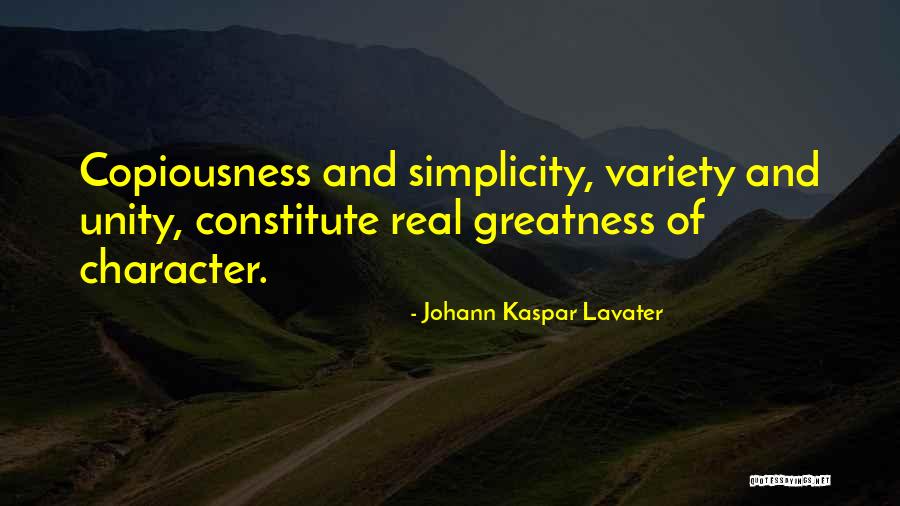 Copiousness Quotes By Johann Kaspar Lavater Copiousness Quotes By Johann Kaspar Lavater