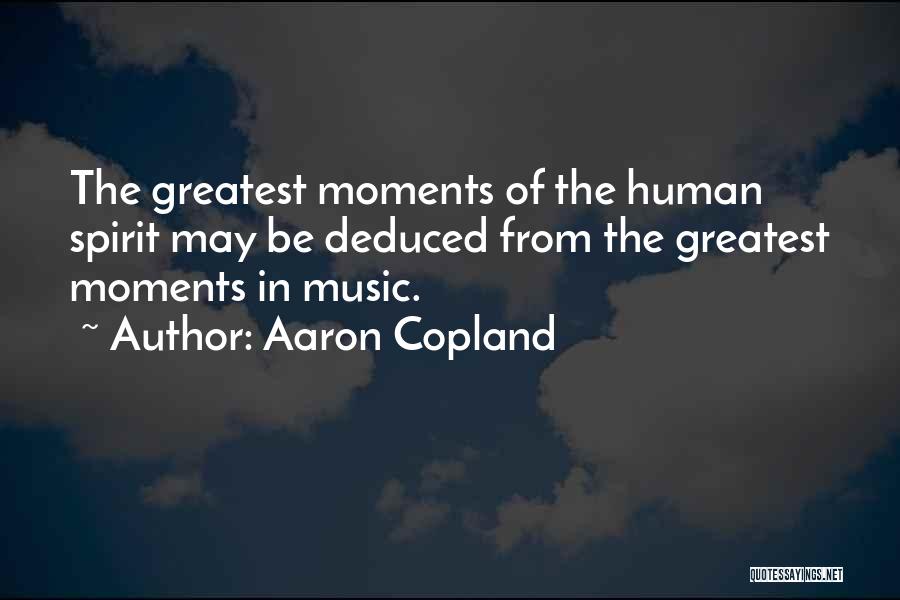 Copland Quotes By Aaron Copland