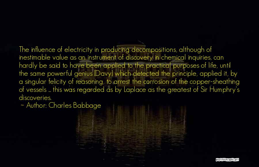 Copper Quotes By Charles Babbage