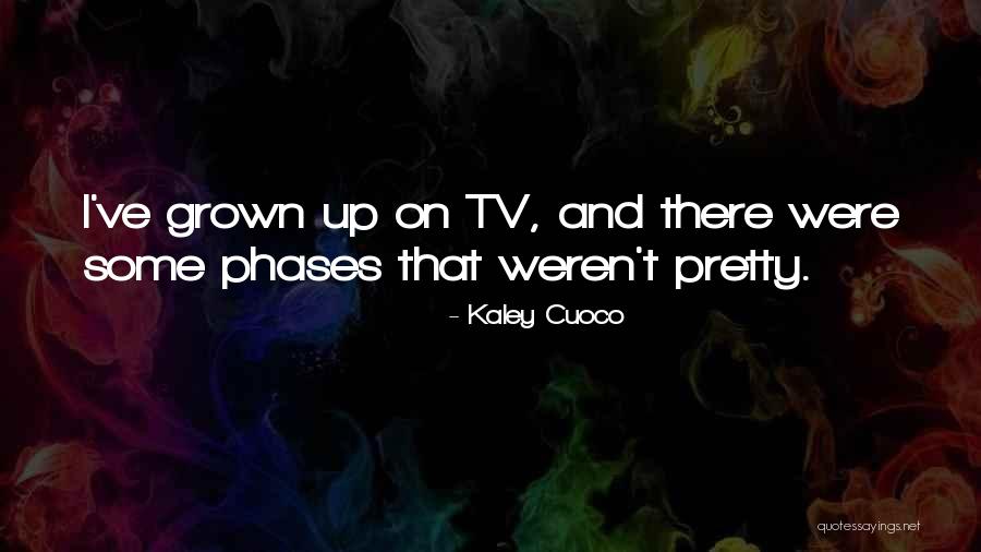 Copper Sulfate Quotes By Kaley Cuoco