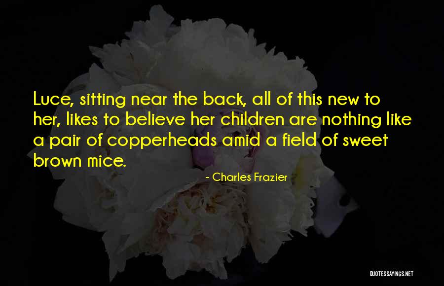 Copperheads Quotes By Charles Frazier Copperheads Quotes By Charles Frazier