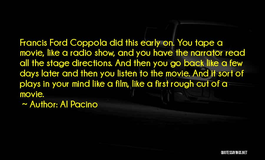 Coppola Movie Quotes By Al Pacino