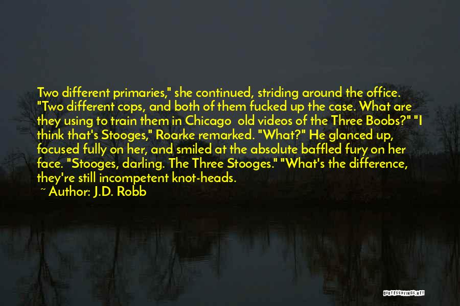 Cops Quotes By J.D. Robb