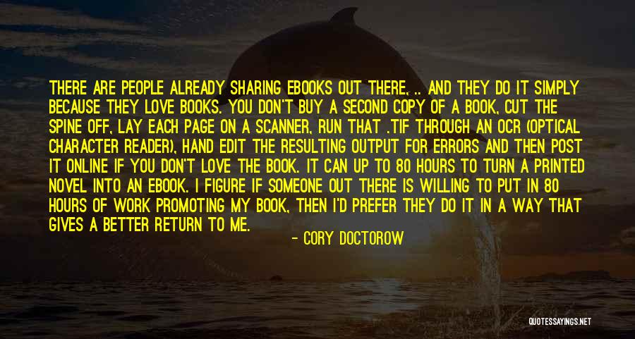 Copy Love Quotes By Cory Doctorow