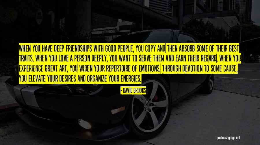 Copy Love Quotes By David Brooks