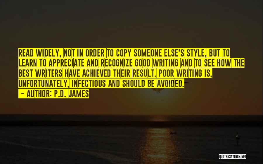 Copy My Style Quotes By P.D. James