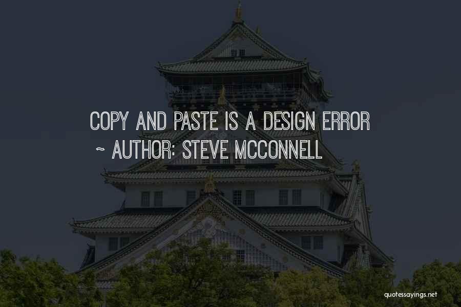 Copy N Paste Quotes By Steve McConnell