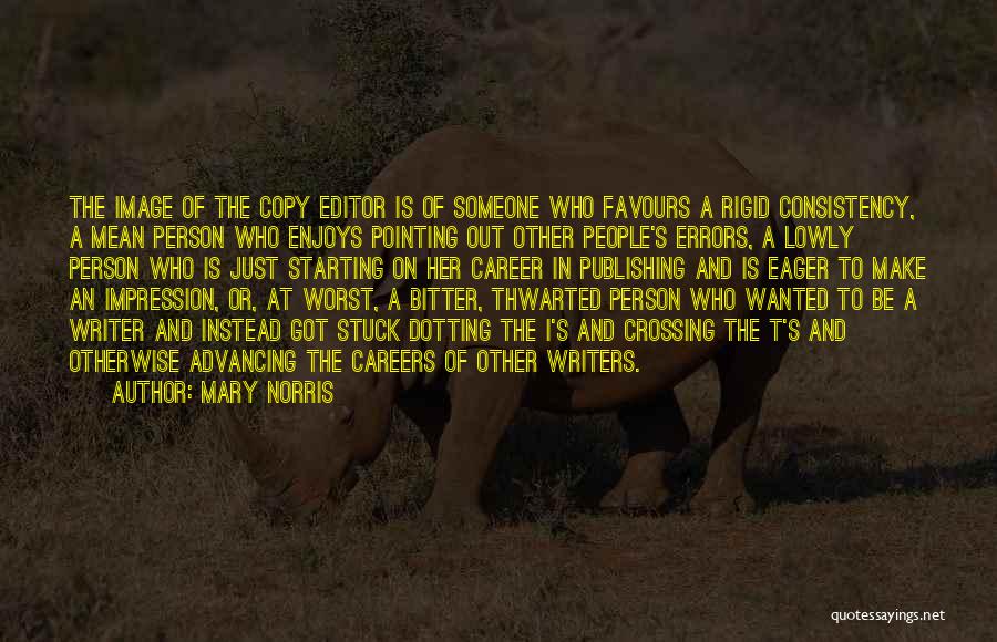 Copy Quotes By Mary Norris