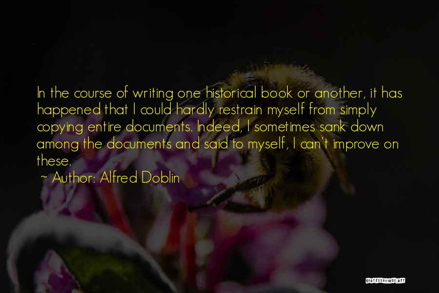 Copying Quotes By Alfred Doblin