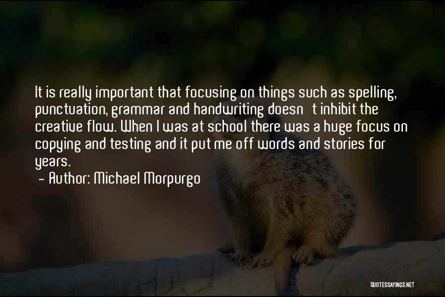 Copying Quotes By Michael Morpurgo