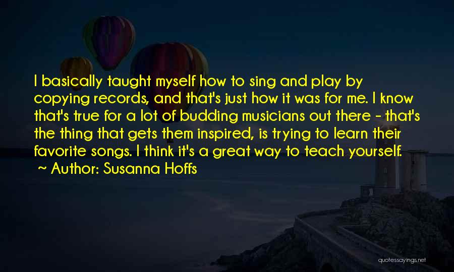 Copying Quotes By Susanna Hoffs