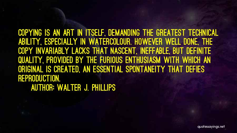 Copying Quotes By Walter J. Phillips