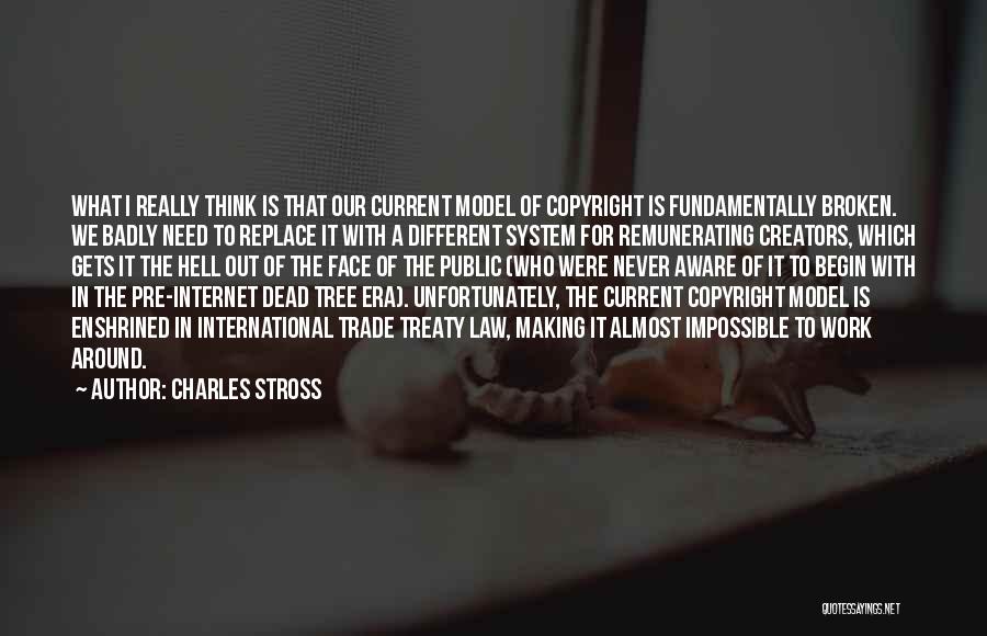 Copyright Quotes By Charles Stross