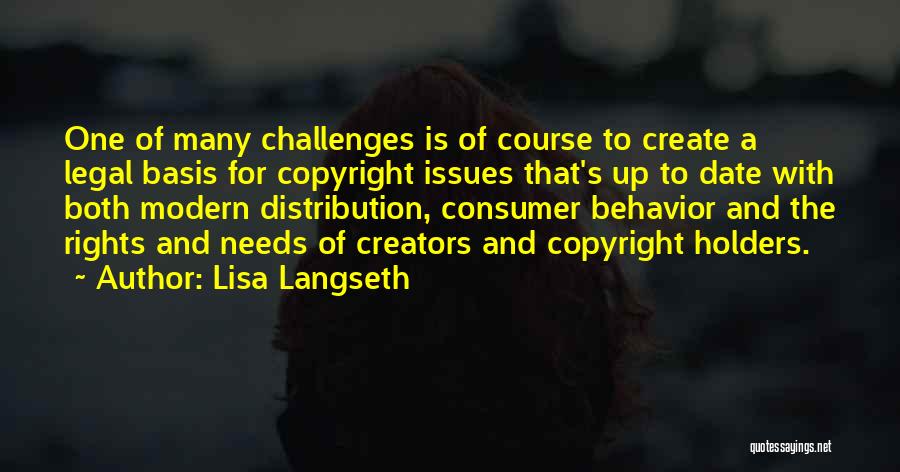 Copyright Quotes By Lisa Langseth