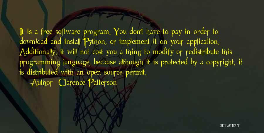 Copyright Your Quotes By Clarence Patterson