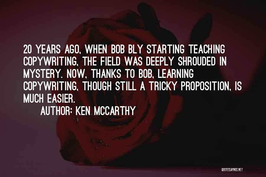 Copywriting Quotes By Ken McCarthy