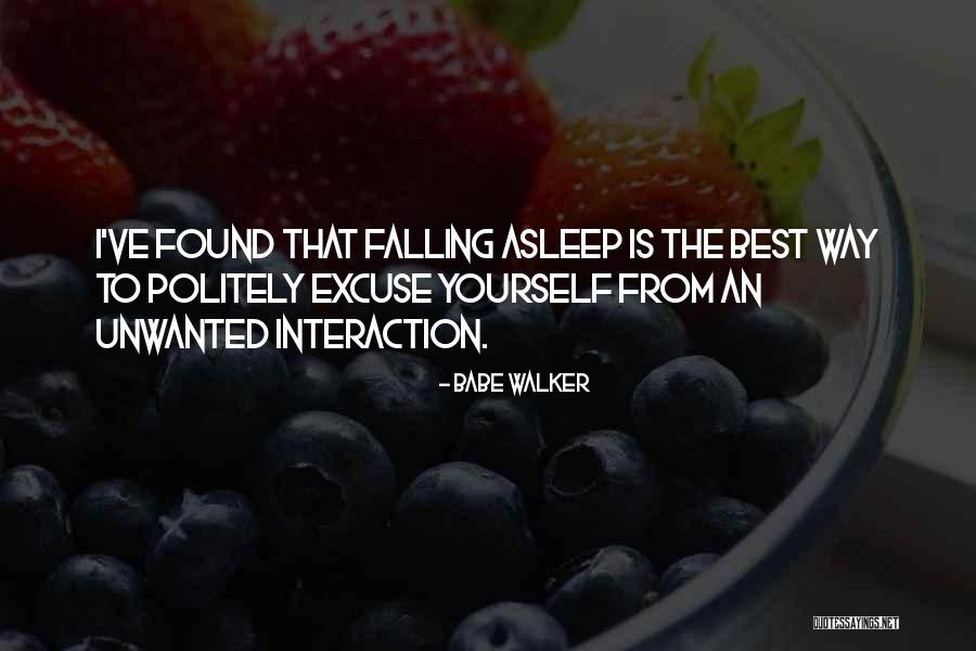 Coquerelle Cafard Quotes By Babe Walker Coquerelle Cafard Quotes By Babe Walker