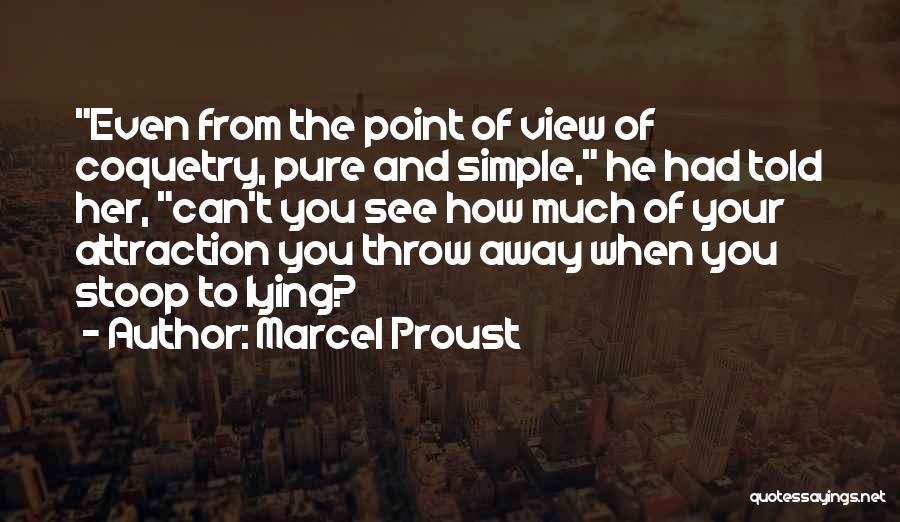 Coquetry Quotes By Marcel Proust