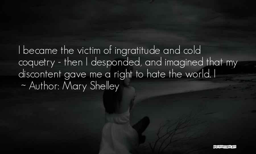 Coquetry Quotes By Mary Shelley