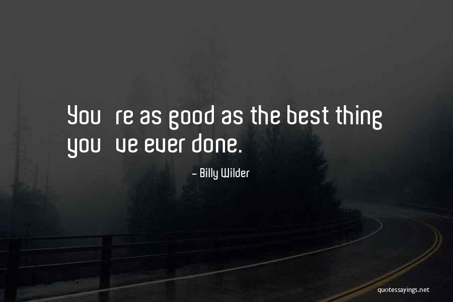 Coquum Restaurant Quotes By Billy Wilder Coquum Restaurant Quotes By Billy Wilder