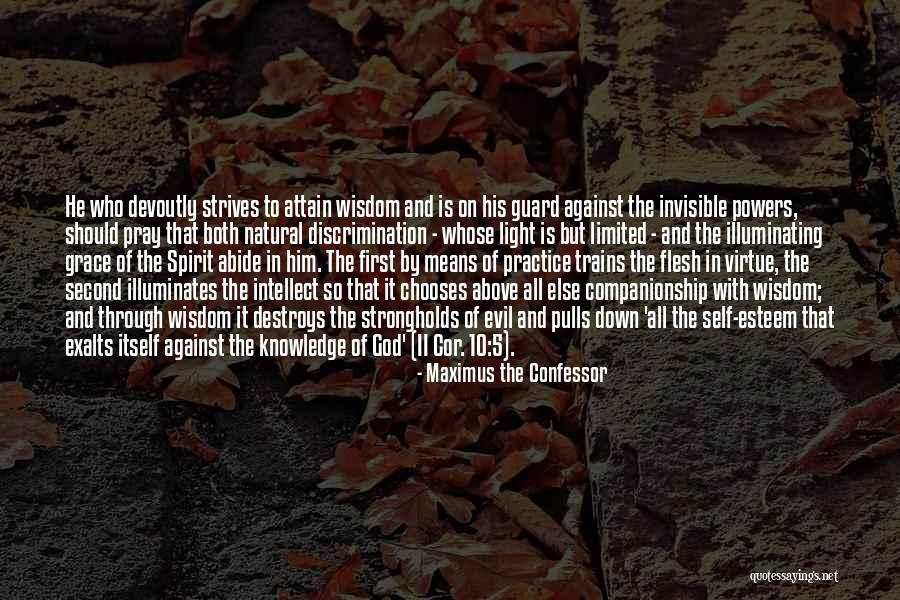 Cor Self Quotes By Maximus The Confessor Cor Self Quotes By Maximus The Confessor