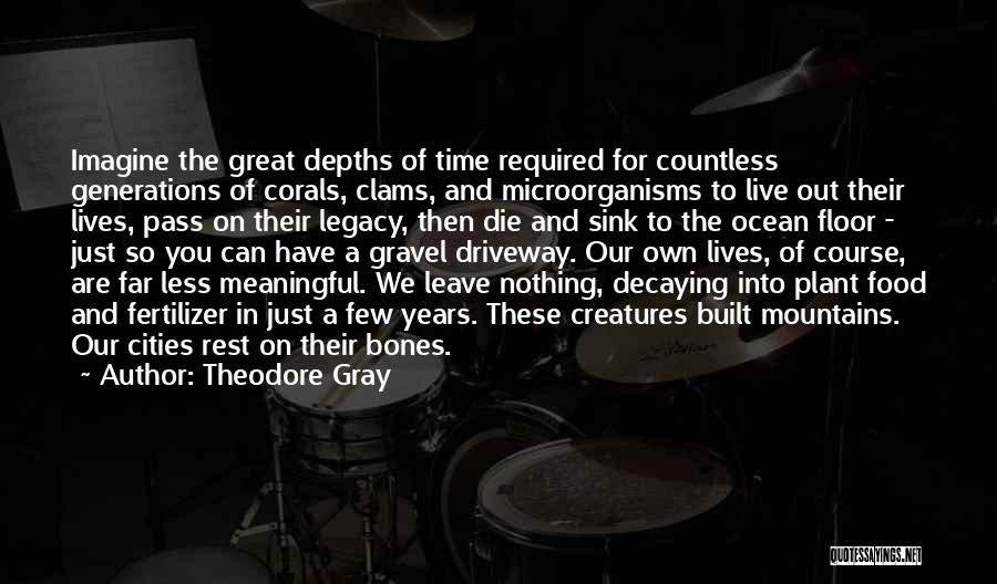 Corals Quotes By Theodore Gray