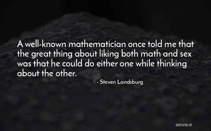 Corax Quotes By Steven Landsburg Corax Quotes By Steven Landsburg