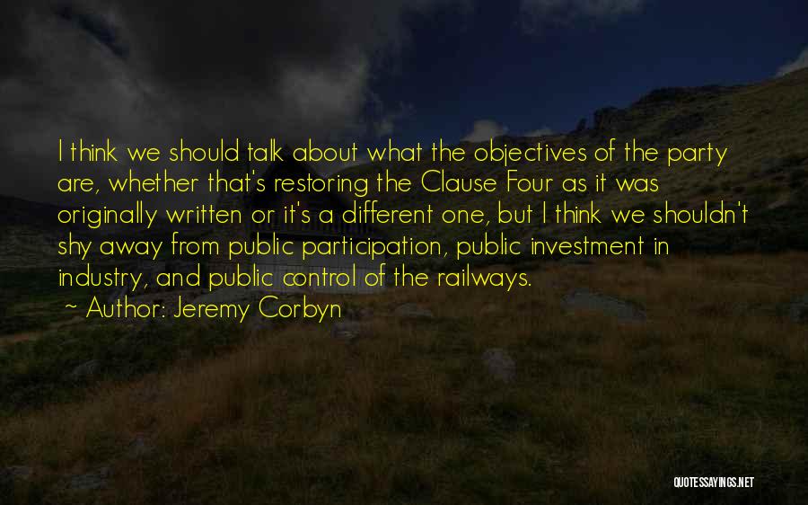 Corbyn Quotes By Jeremy Corbyn