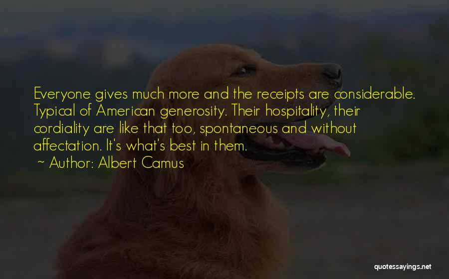 Cordiality Quotes By Albert Camus
