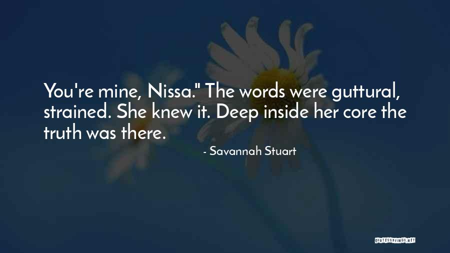Core Truth Quotes By Savannah Stuart Core Truth Quotes By Savannah Stuart