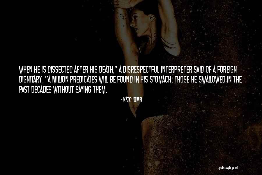 Corecturi Sau Quotes By Kato Lomb Corecturi Sau Quotes By Kato Lomb