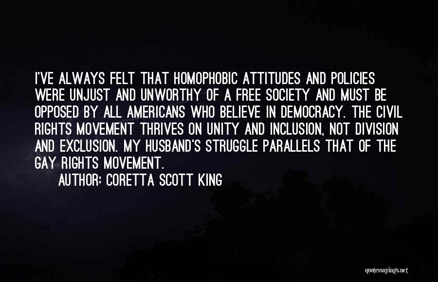 Coretta Quotes By Coretta Scott King