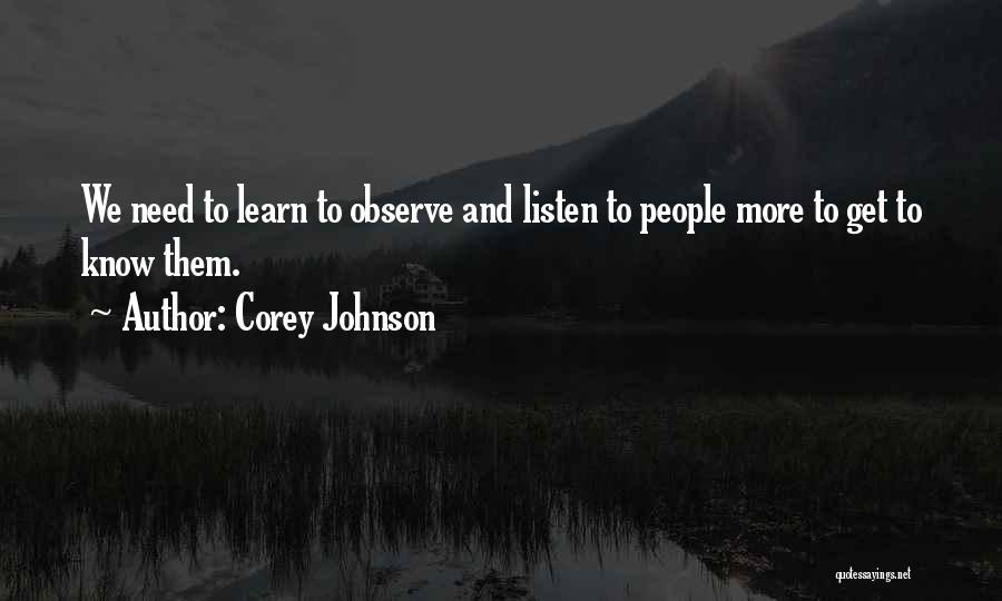 Corey Johnson Quotes 700692