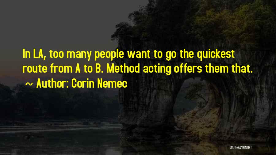 Corin Nemec Quotes 1597878