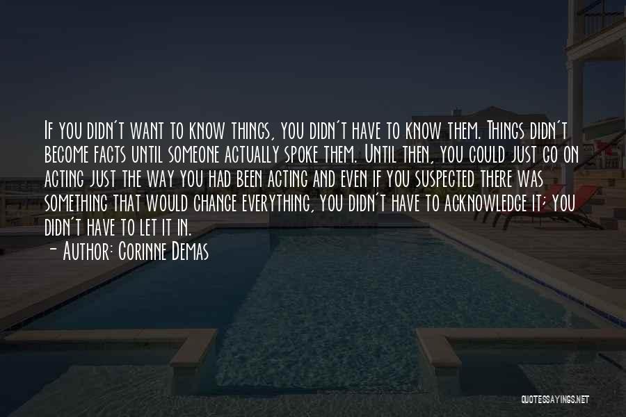 Corinne Quotes By Corinne Demas