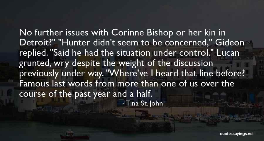 Corinne Quotes By Tina St. John