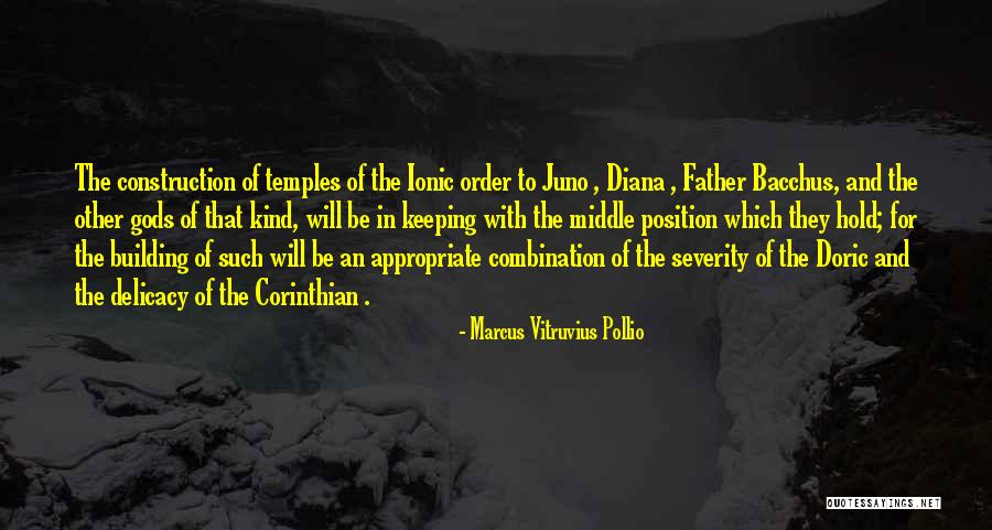 Corinthian Quotes By Marcus Vitruvius Pollio Corinthian Quotes By Marcus Vitruvius Pollio