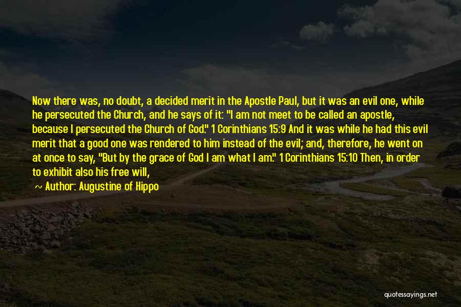 Corinthians Evil Quotes By Augustine Of Hippo