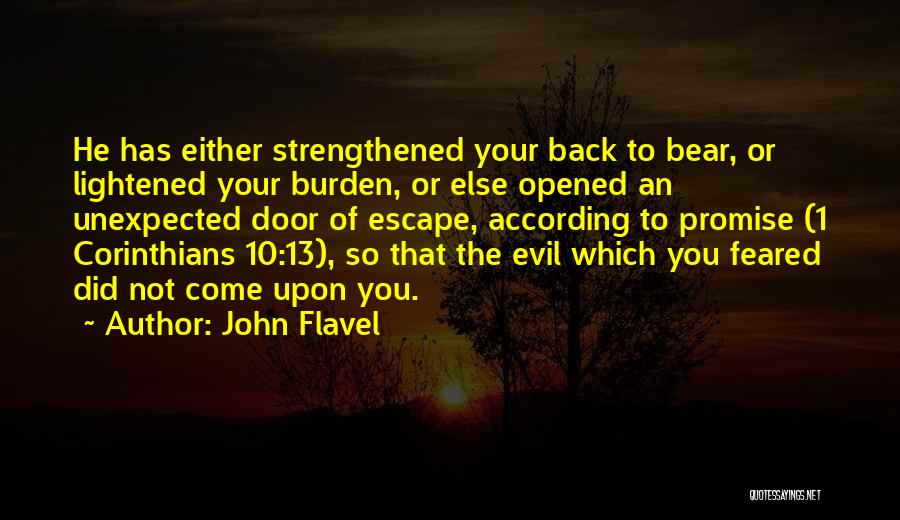Corinthians Evil Quotes By John Flavel