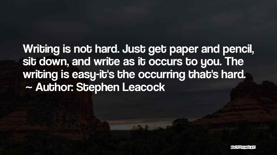 Corkins Lodge Quotes By Stephen Leacock