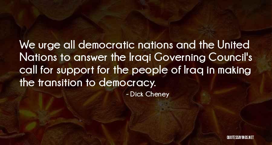 Corkran Preschool Quotes By Dick Cheney Corkran Preschool Quotes By Dick Cheney